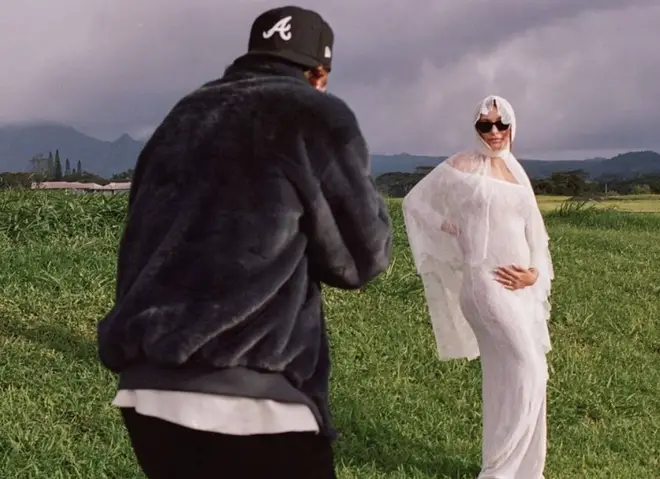Toutes les photos du baby bump de Hailey Bieber jusqu'à présent 8 Justin Bieber photographie Hailey Bieber et son baby bump