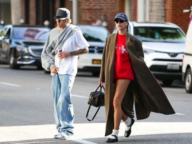 Hailey Bieber révèle une envie unique de grossesse : "Vous n'avez pas le droit de juger !" 4 Hailey Bieber et Justin Bieber ont renouvelé leurs vœux en mai 2024