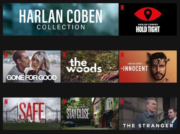 collection harlan coben sur netflix collection harlan coben sur netflix