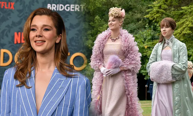 Claudia Jessie de Bridgerton explique pourquoi Eloise porte des manchons dans la saison 3 d'été... 3 Claudia Jessie de Bridgerton explique pourquoi Eloise porte des manchons dans les scènes d'été de la saison 3