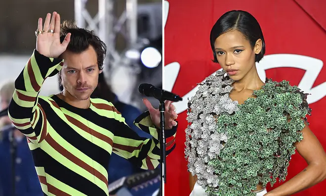 La première tenue de Harry Styles après la rupture fait un clin d'œil à son ex-petite amie Taylor Russell 3 Harry Styles portant JW Anderson, Taylor Russell en Loewe