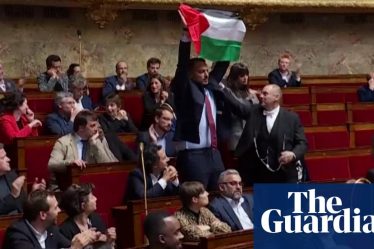 Suspension du Parlement français après qu'un député agite le drapeau palestinien - vidéo | France - 3