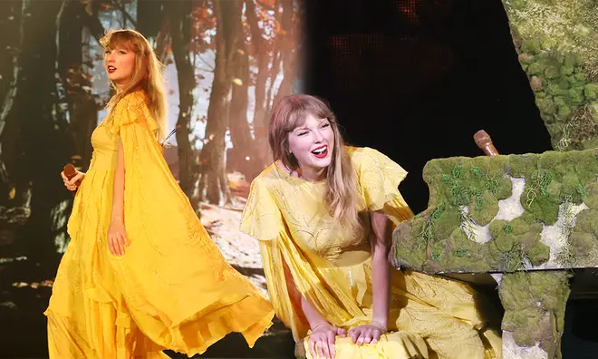 Taylor Swift explique pourquoi le folklore et Evermore sont combinés lors de la tournée Eras 3 Taylor a combiné Folklore et Evermore sur The Eras Tour