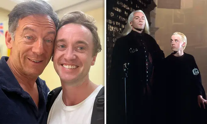 Tom Felton retrouve Jason Isaacs, papa de Harry Potter, dans un moment adorable 3 Drago et Lucius sont réunis !