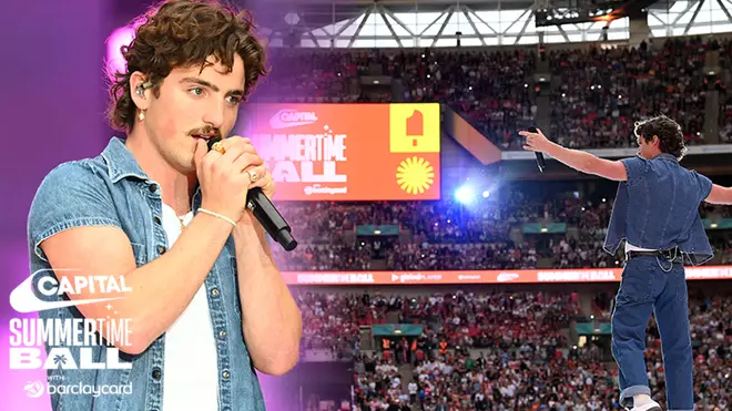 Regardez le moment où Benson Boone a escaladé le stade de Wembley pour les fans au... 3 Les moments emblématiques #CapitalSTB de Benson Boone