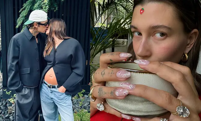 Regardons de plus près la nouvelle bague de fiançailles de Hailey Bieber 3 Un aperçu de la nouvelle bague de fiançailles de Hailey Bieber