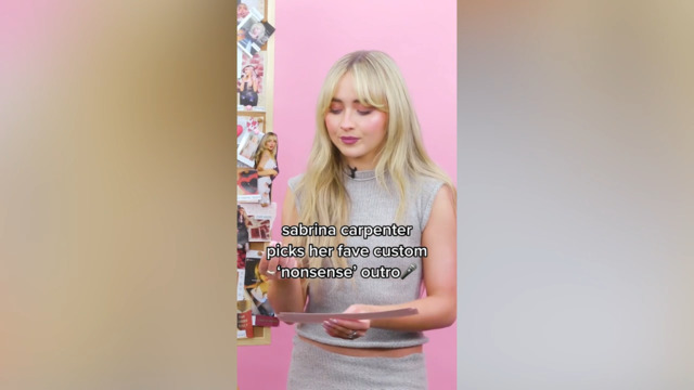 Voici pourquoi Sabrina Carpenter ne fera pas les outros "Nonsense" sur la tournée Short n' Sweet - 6