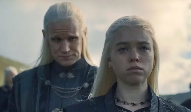 House Of The Dragon Creator explique pourquoi Daemon voit la jeune Rhaenyra de Milly Alcock 6 Matt Smith et Milly Alcock dans House of the Dragon saison 1