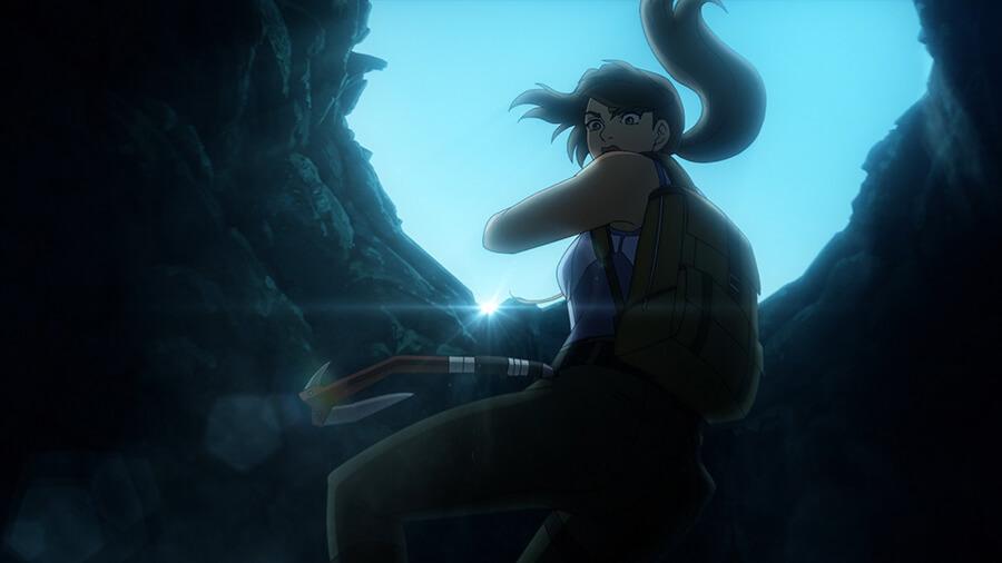 Tomb Raider : La légende de Lara Croft. Cr. Avec l'aimable autorisation de Netflix © 2023 Tomb Raider : La légende de Lara Croft. Cr. Avec l'aimable autorisation de Netflix © 2023