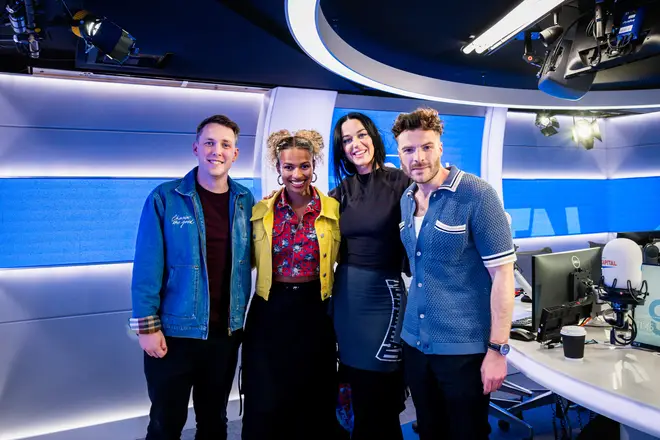 Katy Perry taquine une tournée massive au Royaume-Uni lors du petit-déjeuner de la capitale 4 Katy Perry a rencontré le gang Breakfast !