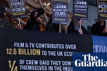 Plus de la moitié des travailleurs du cinéma et de la télévision au Royaume-Uni restent sans emploi après les grèves d'Hollywood | Film - 4