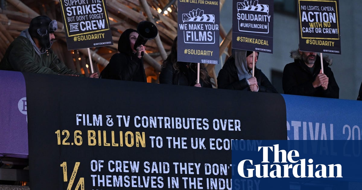 Plus de la moitié des travailleurs du cinéma et de la télévision au Royaume-Uni restent sans emploi après les grèves d'Hollywood | Film 2 Plus de la moitié des travailleurs du cinéma et de la télévision au Royaume-Uni restent sans emploi après les grèves d'Hollywood | Film - 1