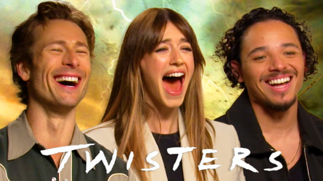 Glen Powell, Daisy Edgar-Jones et Anthony Ramos des Twisters s'attaquent à un mystère chaotique... - 4