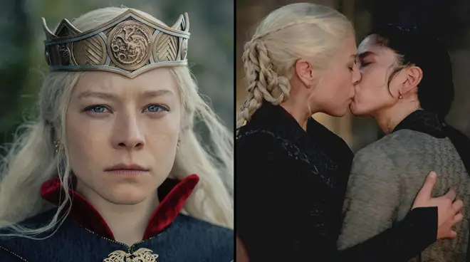 House of the Dragon Critique bombardée par des fans homophobes à cause du baiser de Rhaenyra et Mysaria 3 House of the Dragon Revue bombardée par des fans homophobes à propos de Rhaenyra et Mysaria KissHouse of the Dragon Review bombardée par des fans homophobes à propos de Rhaenyra et Mysaria Kiss