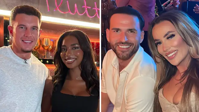 Les couples Dumped Love Island 2024 se nomment « gagnants » lors d’une jolie réunion 3 Deux couples de Love Island réunis pour l'anniversaire de Ronnie Vint