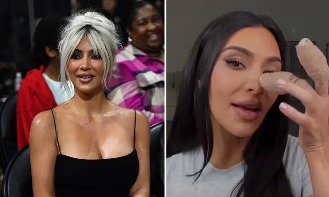 Qu'est-il arrivé au doigt de Kim Kardashian ? 3 Kim Kardashian a suscité l'inquiétude lorsqu'elle a été vue avec des bandages aux doigts