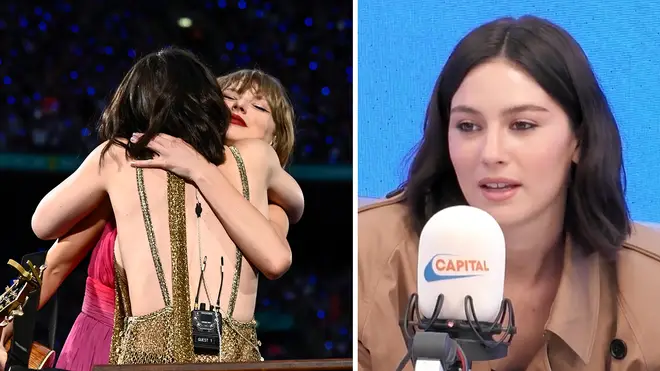 Taylor Swift et Gracie Abrams ne seraient jamais dans une querelle graphique, dit Gracie à Capital 3 Gracie Abrams a expliqué à quel point Taylor Swift la soutenait en tant qu'amie