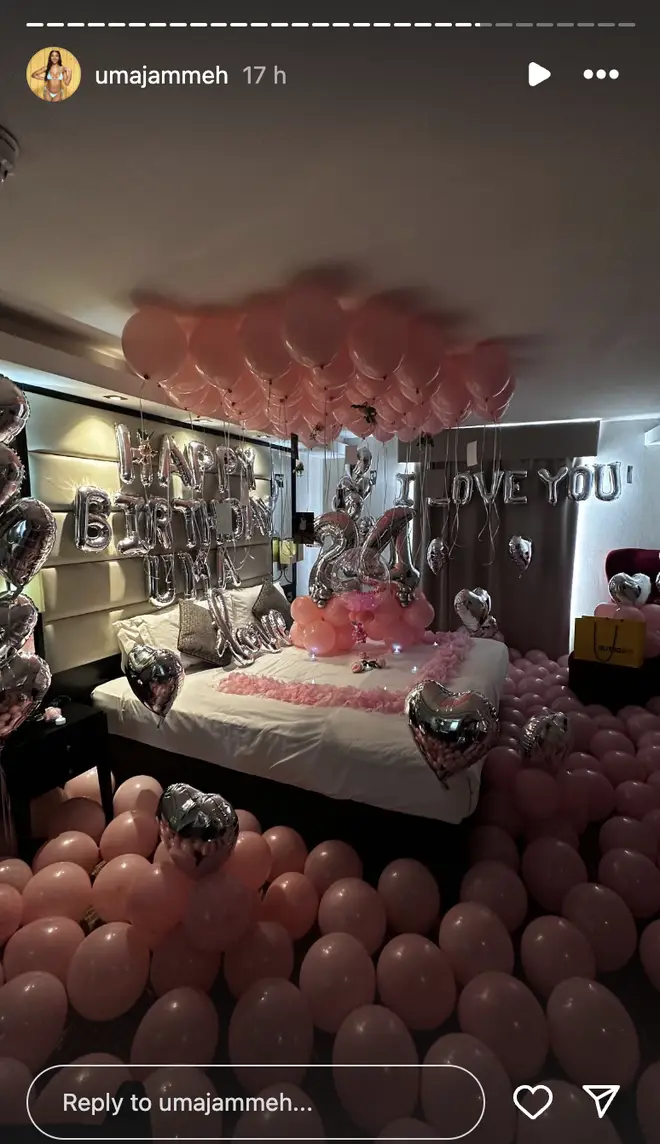 Uma de Love Island a reçu une énorme surprise d'anniversaire de la part de son petit ami Wil 4 Wil a tout mis en œuvre pour l'anniversaire d'Uma