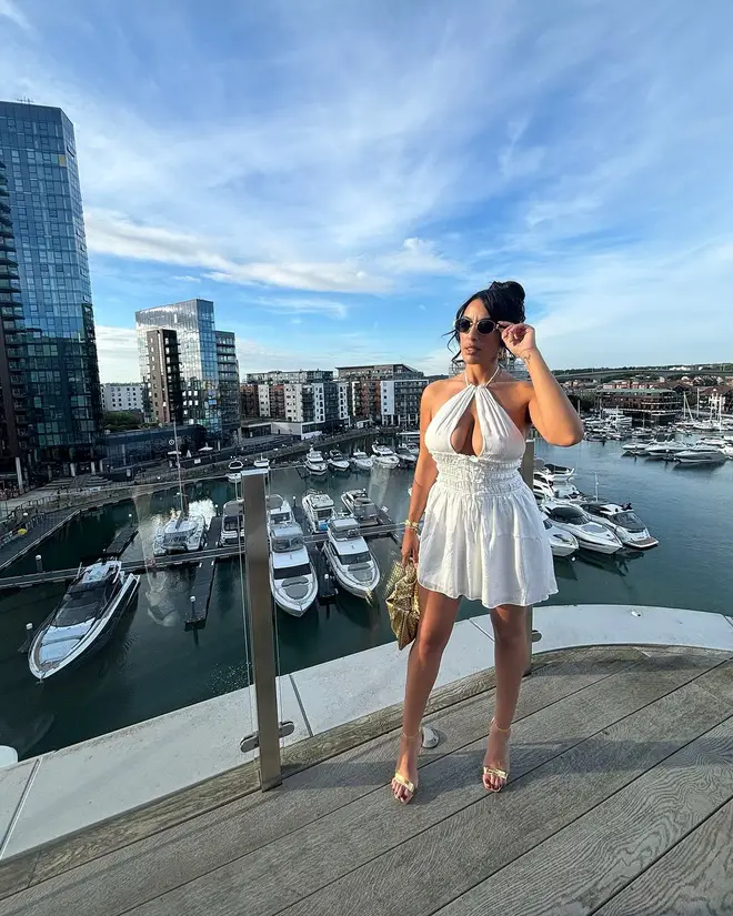 Maria est de retour chez elle à Southampton