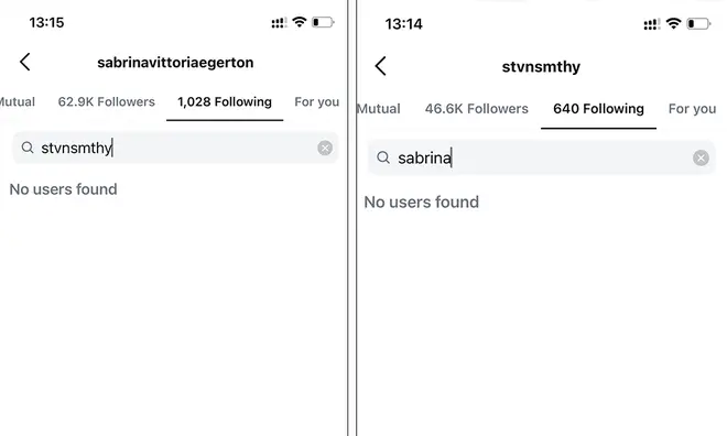 Steven et Sabrina sont-ils toujours ensemble de Love Is Blind UK 5 Steven et Sabrina ne se suivent pas sur Instagram