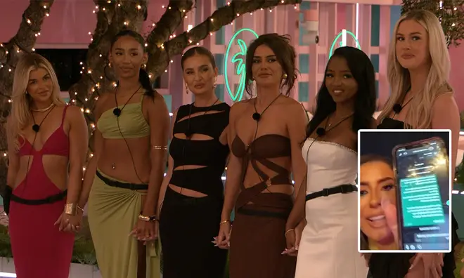 Deux Love Islanders impliqués dans une énorme dispute lors d'une fête de réunion 3 Deux bombes de Love Island se sont affrontées lors de la fête de retrouvailles