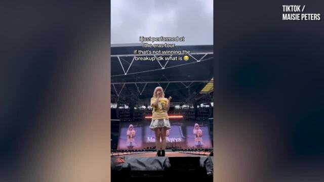 Maisie Peters, l'ouvreuse de Taylor Swift, semble réagir aux réactions négatives «méchantes» de son époque... - 4