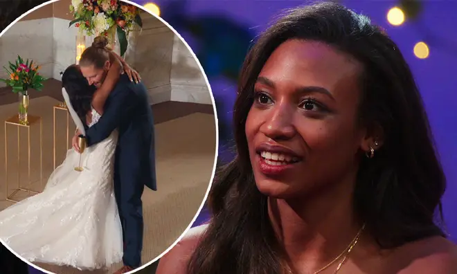 Pourquoi Benaiah et Nicole ont quitté le chat WhatsApp de Love Is Blind au Royaume-Uni 3 Nicole et Benaiah ont quitté le chat WhatsApp du casting