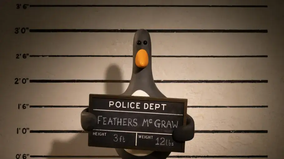 Feathers McGraw de retour pour le nouveau film Netflix de Wallace et Gromit Feathers McGraw de retour pour le nouveau film Netflix de Wallace et Gromit