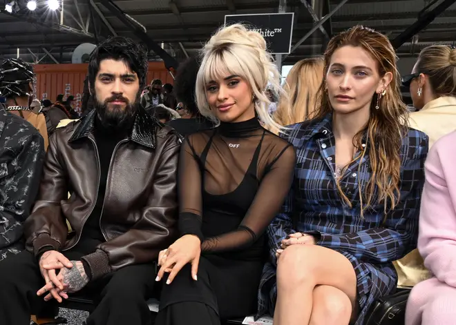 Zayn Malik, Camila Cabello et Paris Jackson au premier rang du défilé Off-White RTW printemps 2025