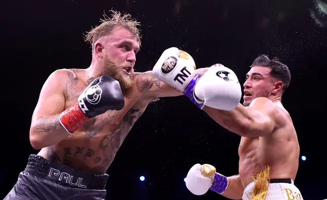 Joey Essex pourrait affronter Tommy Fury dans un match de boxe de célébrités à 1 million de livres sterling 5 Tommy Fury et Jake Paul ont quitté leur combat avec des millions