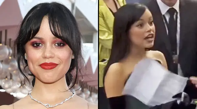 Jenna Ortega devient virale après avoir utilisé la langue des signes avec un fan sourd à Beetlejuice 2... 3 Jenna Ortega devient virale après avoir utilisé la langue des signes avec un fan sourd sur le tapis rouge de Beetlejuice