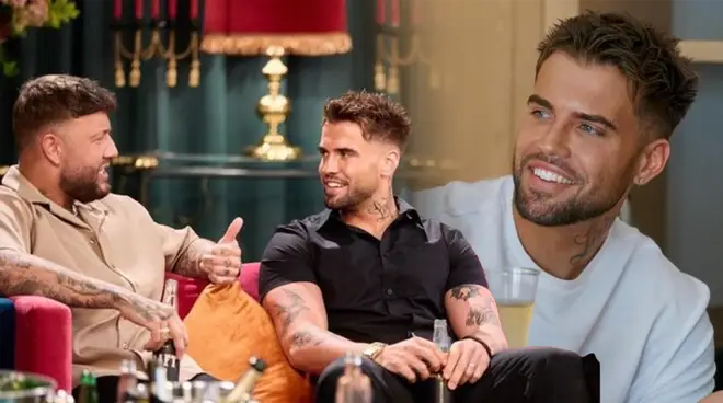 Nathan de MAFS UK étonne les téléspectateurs avec le commentaire sauvage d'Adam lors du premier dîner 3 Nathan a interrogé Adam lors du premier dîner MAFS UK 2024