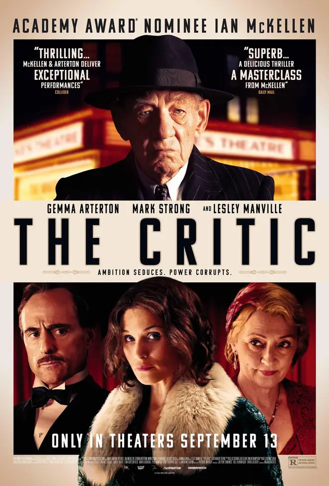 Sir Ian McKellen à propos de son nouveau film « The Critic » 3 Ian McKellen joue dans The Critic