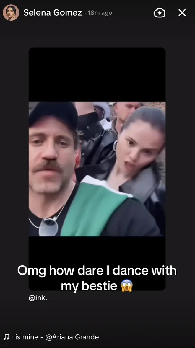 Selena Gomez défend de danser avec Edgar Ramirez lors de la tournée de Sabrina Carpenter 5 Selena Gomez défend de danser avec Edgar Ramirez