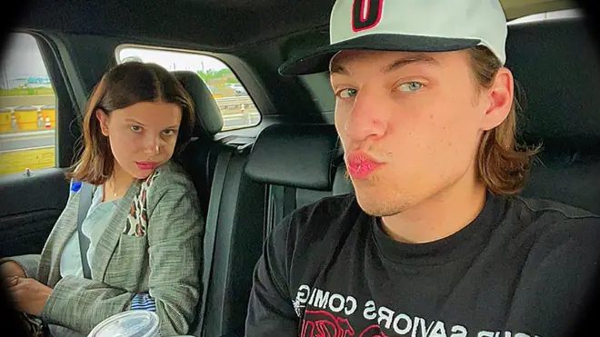 Chronologie complète de Millie Bobby Brown et Jake Bongiovi, y compris leur récent mariage 15 Jake Bongiovi a sous-titré ce selfie