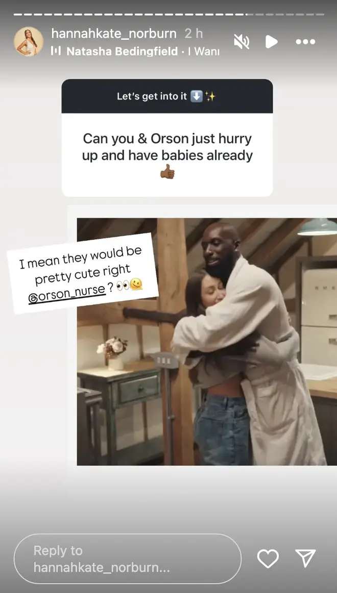 Hannah de MAFS UK fait un commentaire sauvage et effronté sur Orson au milieu des rumeurs de tricherie 5 Hannah répond à la question questions-réponses