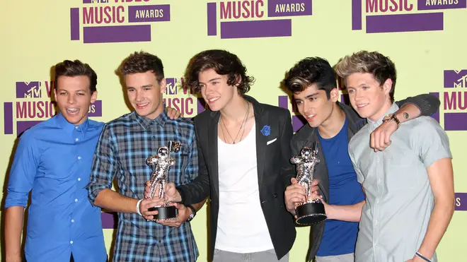 En souvenir de Liam Payne : les moments forts de sa vie et de sa carrière en photos 9 Les One Direction remportent trois prix aux MTV VMA en 2012