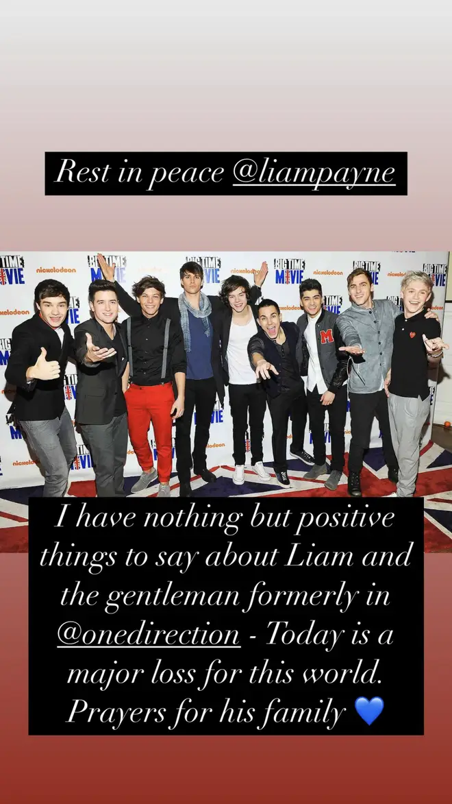 Les hommages des célébrités affluent pour Liam Payne après son décès 19 Les membres du boys band Big Time Rush se sont manifestés pour rendre hommage
