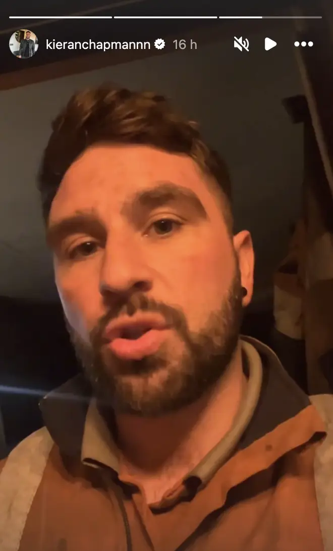 Kieran de MAFS UK riposte aux réactions négatives suite aux commentaires de Kristina 4 Kieran a dit à ses partisans qu'il
