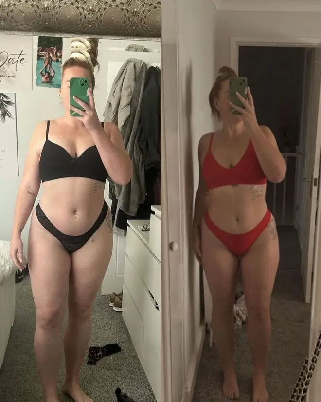 Polly de MAFS UK présente sa transformation en matière de perte de poids dans des photos avant et après 5 Polly a mis en ligne ses progrès en matière de perte de poids sur Instagram