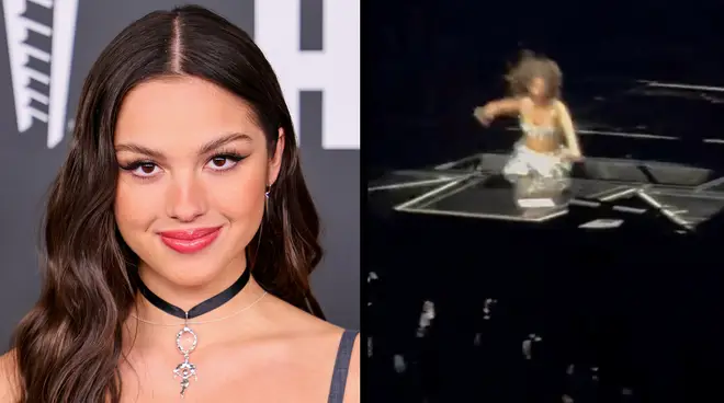 Olivia Rodrigo aborde la terrifiante chute de scène dans la vidéo virale du Guts Tour 3 Olivia Rodrigo aborde la terrifiante chute de scène dans la vidéo virale du Guts Tour