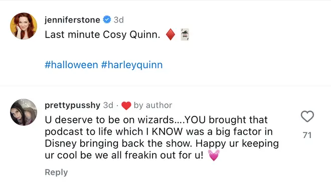 Pourquoi Jennifer Stone n'est-elle pas dans Wizards Beyond Waverly Place ? Son absence de redémarrage expliquée 5 Jennifer Stone réagit au commentaire des fans sur le redémarrage de Wizard Beyond Waverly Place