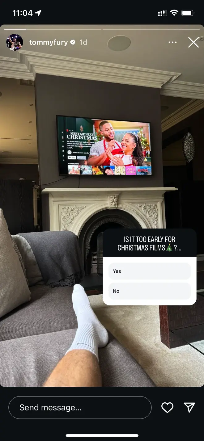 Tommy Fury a mis en ligne un extrait de son nouveau logement sur Instagram