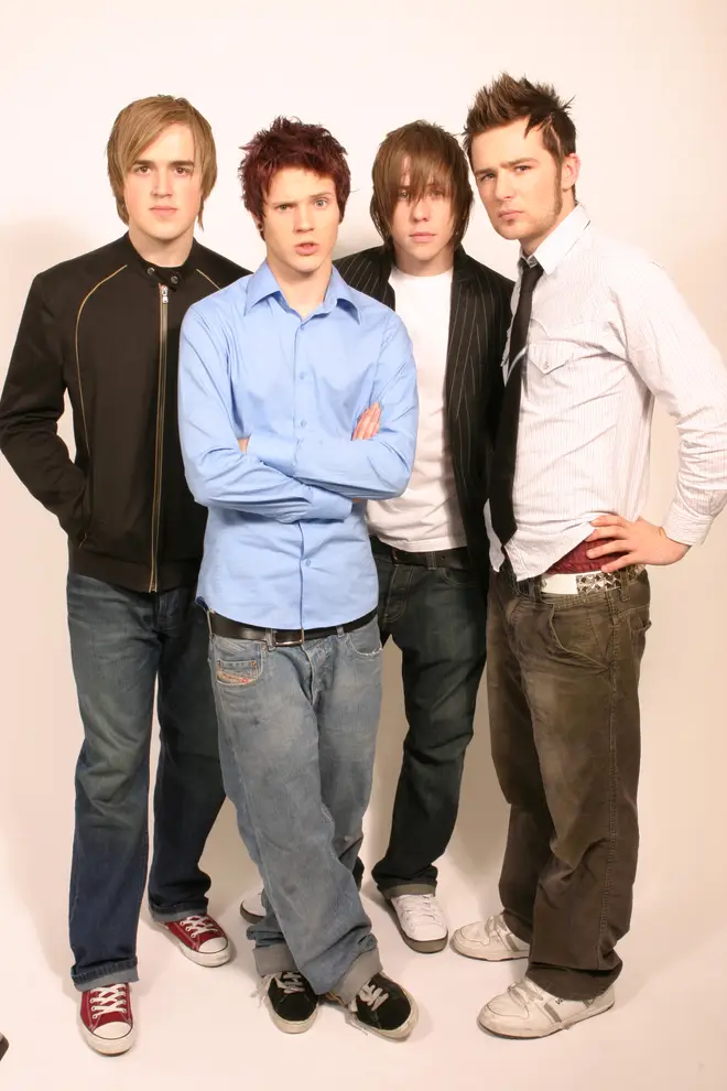 Qui est Danny Jones ? L'âge, la femme, les enfants et plus de la star de McFly 6 Groupe pop rock anglais McFly, vers 2005.