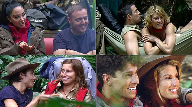 Je suis une célébrité, des romances que les téléspectateurs n'ont jamais vues venir 3 I'm A Celebrity a eu de nombreuses romances dans la jungle au fil des ans.
