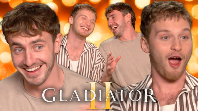 Paul Mescal et Fred Hechinger de Gladiator 2 se livrent à une interview mystérieuse et chaotique - 4