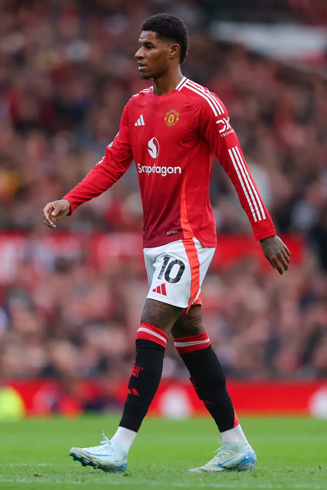 Marcus Rashford joue pour Manchester United