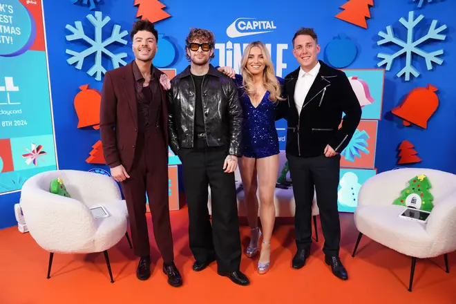 Fixez les horaires du Jingle Bell Ball de Capital avec Barclaycard 2024 5 Tom Grennan s'apprête à monter sur scène au Jingle Bell Ball de Capital avec Barclaycard