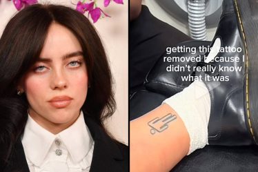 Billie Eilish répond après qu'un fan ait retiré le tatouage du logo Blohsh en raison d'une controverse sur la signification - 9