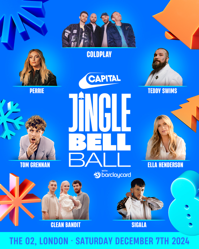 Jingle Bell Ball de la capitale avec la programmation de la première soirée de Barclaycard